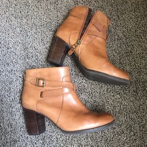 Sperry cognac booties ✨ high quality leather! ✨